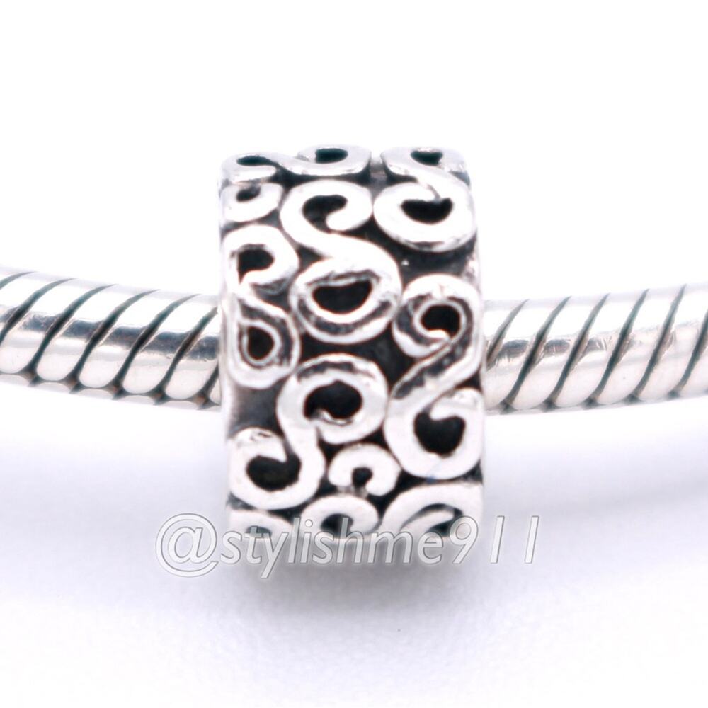 Authentic PANDORA  Swirls Clips